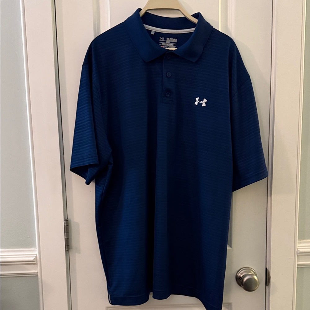 Under Armour Men's Navy Polo Shirt